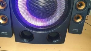 NEW F&D F7700X  HOME THEATER || DETAIL BASS TEST || DUAL BASS DRIVER FOR DEEP BASS