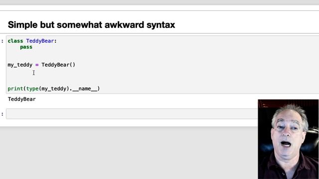 Getting the class name of a Python instance variable смотреть онлайн