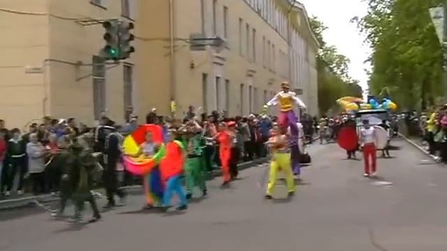 Карнавал в Ангарске. Начинаем движение смотреть онлайн