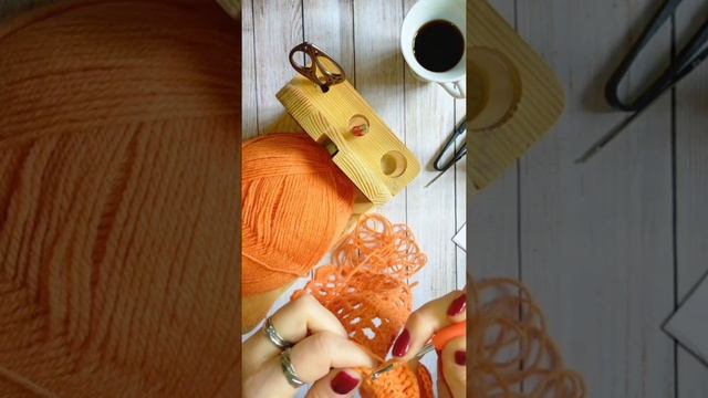 Шаль крючком 