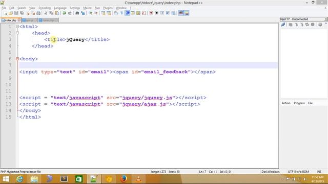 103 Email validation part 3 смотреть онлайн