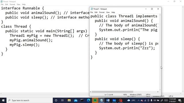 JAVA: Thread смотреть онлайн