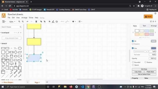 How To Make A Flowchart In App.diagrams.net