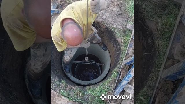 Витебская обл Сенненский р д Липно,колодец 5 колец,грунт глина,водонос в глине с песчаными прожилка смотреть онлайн