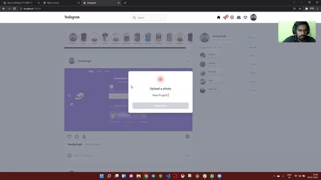 Instagram-2.0 #Reactjs #Next.js #Firebase v9 #Tilwind CSS смотреть онлайн