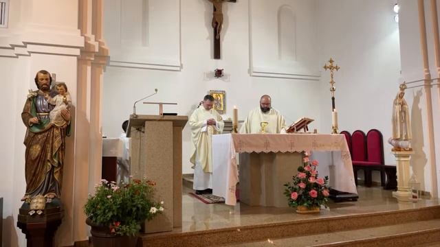 Св. Месса - понедельник 20.11.2023 в 18.00, Розарий смотреть онлайн