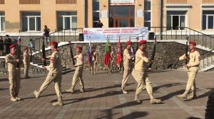12.05.2018 Показательное выступление юнармейцев Регионального отделения ВВПОД "Юнармия"