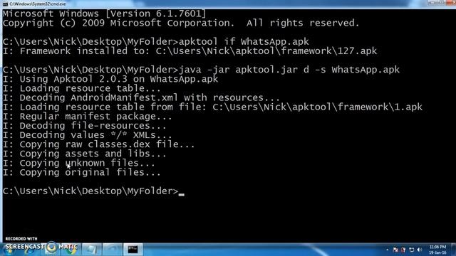 [Guide] [APK Tool] Decompile Edit and Recompile Android App Using APK Tool-Renaming WhatsApp смотреть онлайн