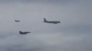 Кадры перехвата самолетов Франции над Черным морем
