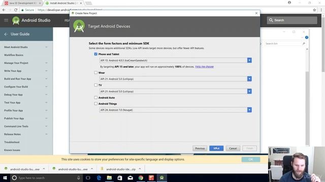 Install JDK and Android Studio for Windows смотреть онлайн