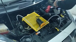 Насос для откачки масла через щуп не снимая защиту под двигателем, в домашних условиях-замена масла.