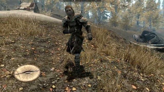 Skyrim Gameplay - Archer journeys to Forelhost Stronghold смотреть онлайн