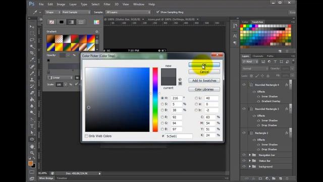 Iphone Media Player Design Tutorial смотреть онлайн