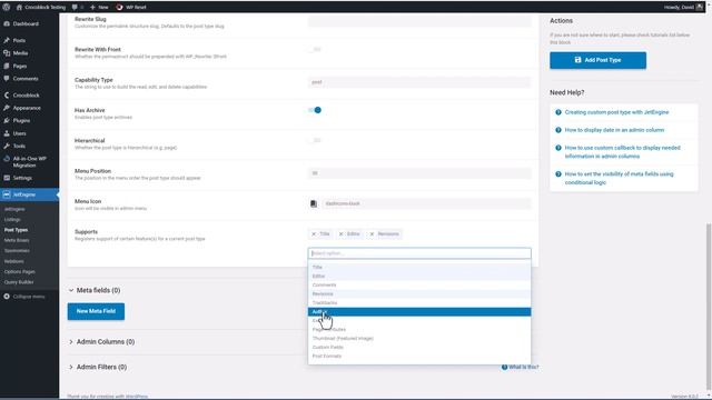 Creating a Custom Post Type Using Crocoblock JetEngine смотреть онлайн