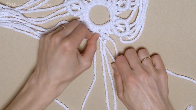 Macrame Snowflake Ornament | Macrame Diy | Macrame Snowflake Tutorial
