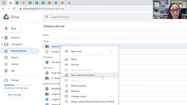 How to Save a Shared Folder or File in Google Drive смотреть онлайн