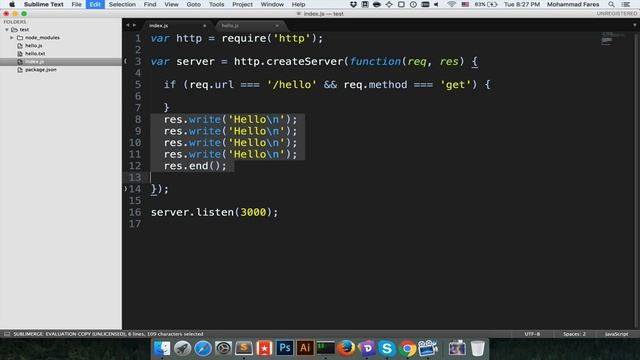 Node.js Practical смотреть онлайн