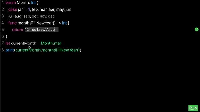 Learn Swift: Raw values and enums (Chapter 12 Lesson 12) смотреть онлайн
