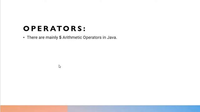 Basic java introduction смотреть онлайн