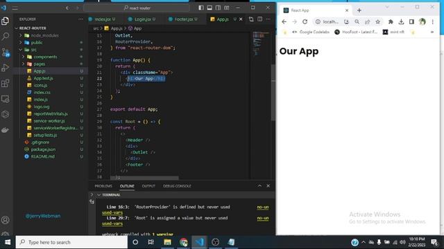 Learn React Router v6 in 7 minutes || React Router Intro || #react #reactjs #reactjstutorial #web смотреть онлайн