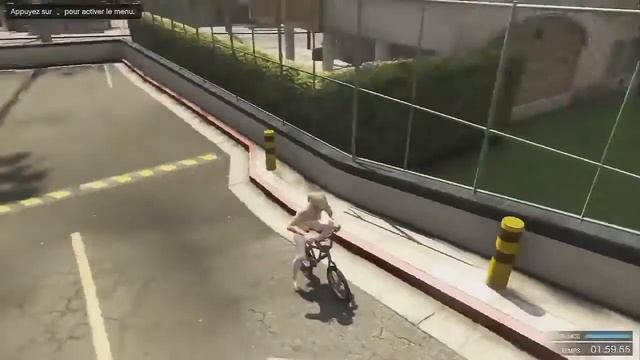 GTA 5 Online BMX Stunt Montage | Как нужно кататься на bmx смотреть онлайн