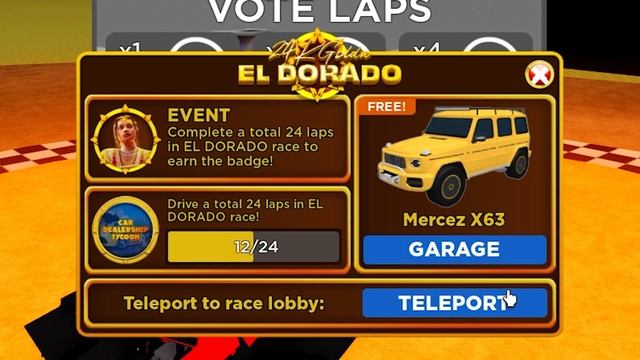 NEW EL DORADO EVENT IN CDT! (FREE CAR + MAP ADDITIONS!) | Car Dealership Tycoon | Roblox смотреть онлайн