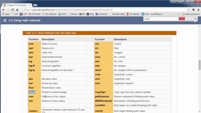 CIS 2085 zyBooks 4.1-3 смотреть онлайн