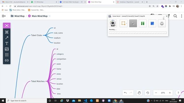 How to Create Table in Databases via terminal (make migration) in Laravel 8 смотреть онлайн