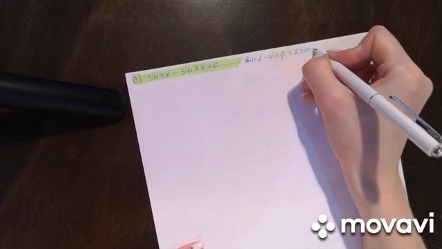 Тригонометриялық теңдеуді шешу, 109 есеп #10 сынып#алгебра#тригонометрия#теңдеу#