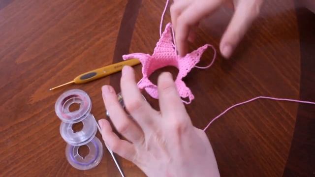 МК короны крючком на шапочку для маленькой принцессы смотреть онлайн