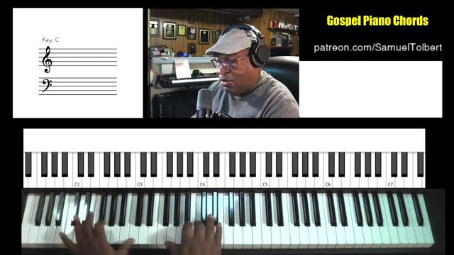Gospel Piano Chords - How To Play Lean On Me смотреть онлайн