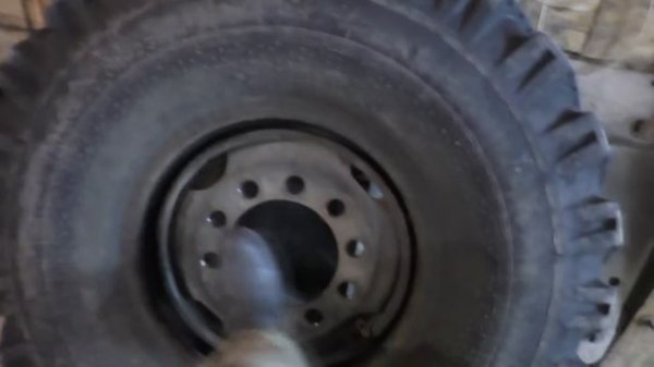 Правильная бортировка колеса ОИ-25 Урал 5557 Всё просто...