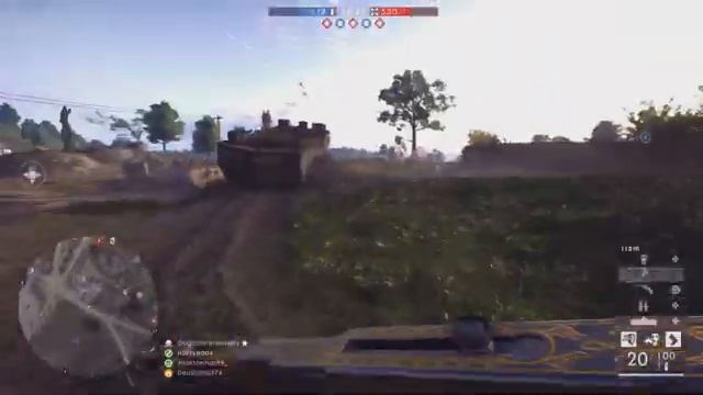 Battlefield1 - Conquest - Rupture - Destroying 12 vehicles in one round смотреть онлайн
