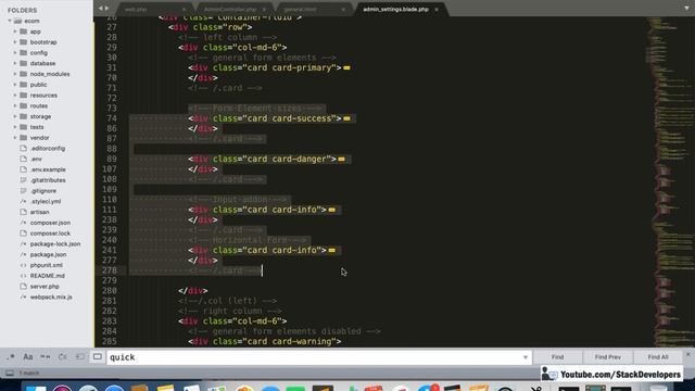 #9 Make Advance E-com Website in Laravel 6 | Change Password (I) | Settings Page смотреть онлайн