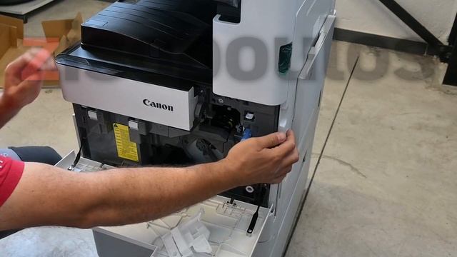 Unboxing Canon ImageRUNNER ADVANCE DX 4725i, 4735i, 4745i, 4751i