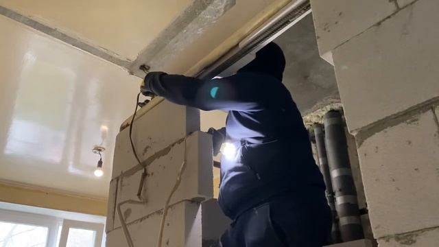 Возводим стены из газосиликатных блоков смотреть онлайн