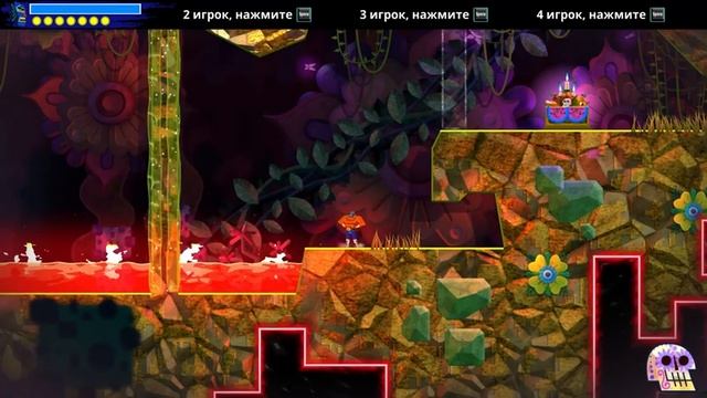 Guacamelee! 2 -- #7 обратно в совет -- идем в змеиный храм (прохождение) смотреть онлайн