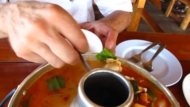 В ресторанчике деревни Банг Бао на Ко Чанге