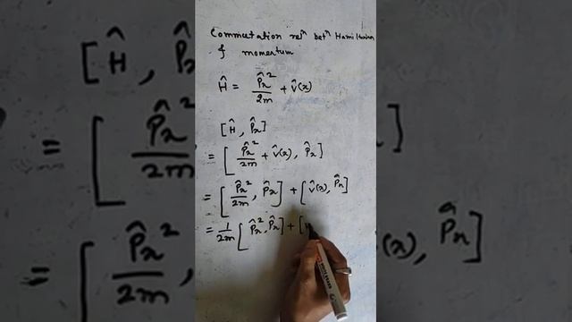 COMMUTATOR IN QUANTUM MECHANICS , COMMUTATION BETWEEN POSITION AND MOMENTUM & POSITION AND HAMILTON смотреть онлайн