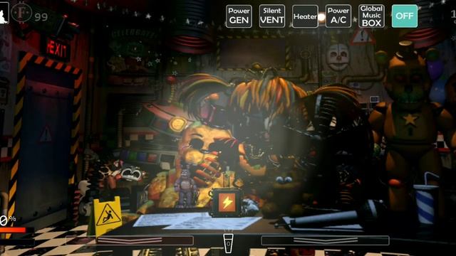 Фнаф 7 на телефон .и пасхалка с голден фреди. смотреть онлайн