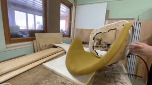 Сборка каркаса, Стул Atom /Konyshev