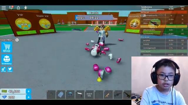 ROBLOX 4 PLAYER FORTNITE TYCOON - BEN MADE HUGE MONEY TO BUY A ROOF FOR MY BASE смотреть онлайн