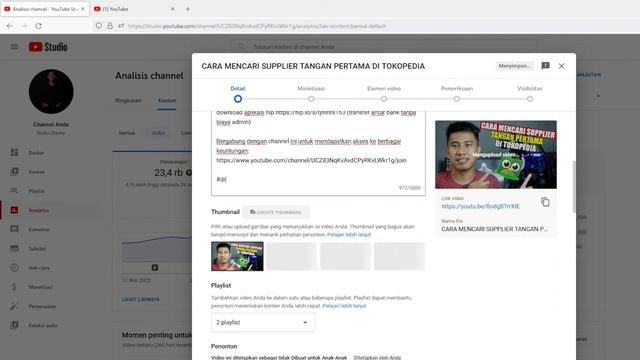 CARA MUDAH OPTIMASI DAN SEO VIDEO YOUTUBE DI TAHUN 2022 смотреть онлайн