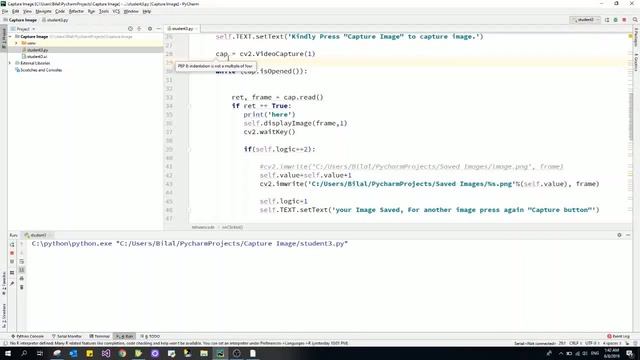 Connect Webcam|Capture & Save Image in GUI with push buttons 1.4| Qt designer & Pycharm смотреть онлайн