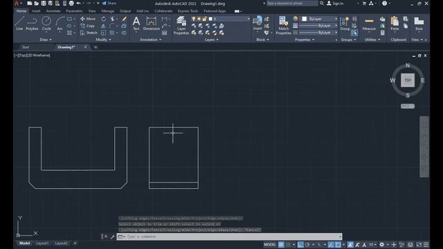 Curso Básico de AutoCAD 2022 | Aula 05 | FILLET E CHAMFER смотреть онлайн
