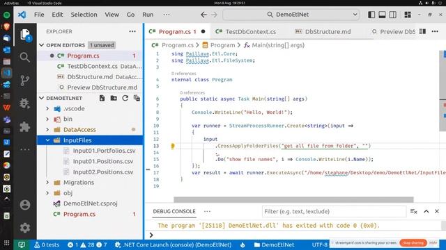 On .NET Live - Data processing with ETL.NET смотреть онлайн