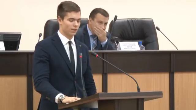 Первое заседание Молодёжной палаты города Калуги смотреть онлайн