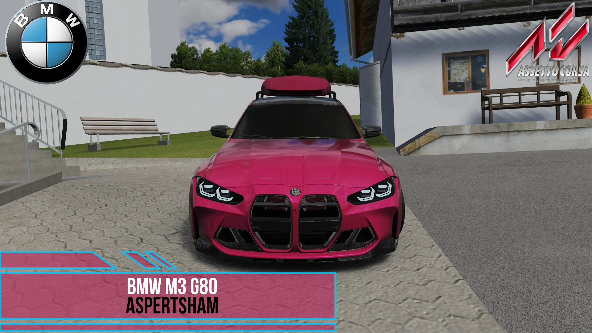 Bmw M3 G80 - Aspetsham | Assetto Corsa. смотреть онлайн