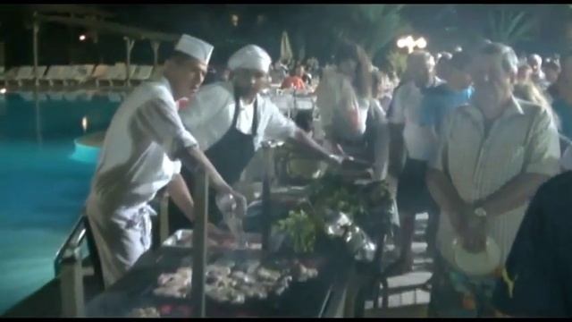 Приготовление рыбы в Тунисе отель Seabel Rym Beach смотреть онлайн