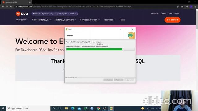 Postgresql Installation смотреть онлайн
